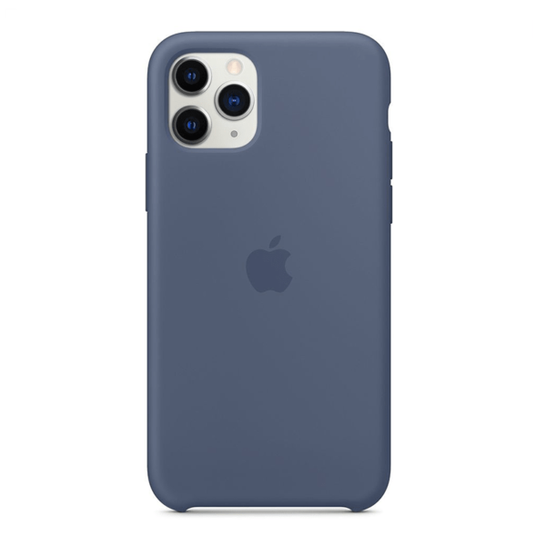 Husa Original iPhone 11 Pro Apple Silicon Alaskan Blue